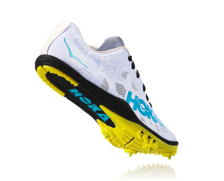 Hoka One One Womens Spikes - Rocket X - White - RGHS34095
